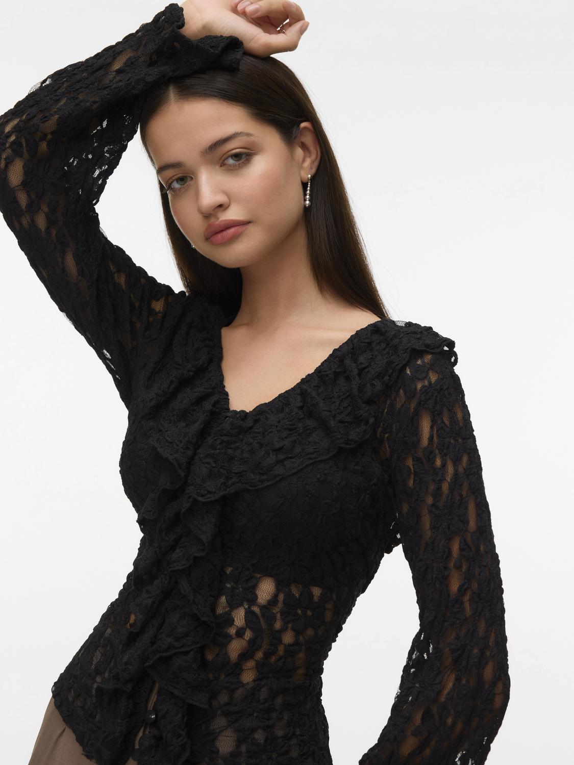 AWKIENNA Top - Black - VERO MODA & VILA Bergvik